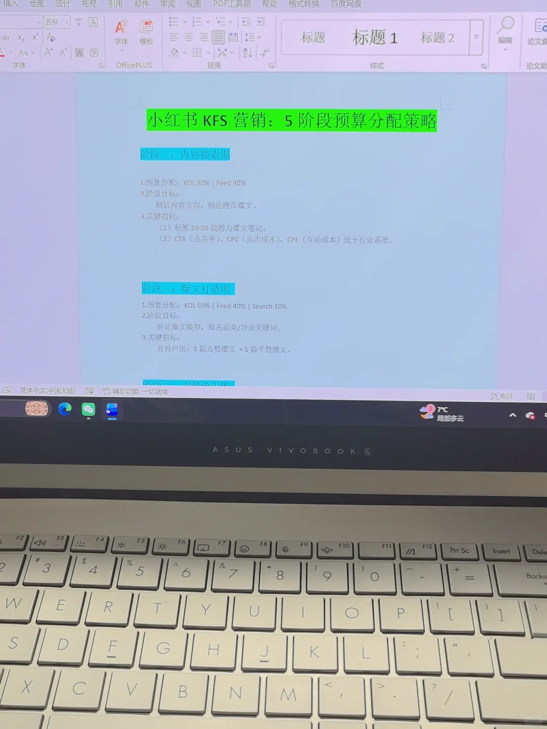 KFS营销?：五阶段预算分配策略?