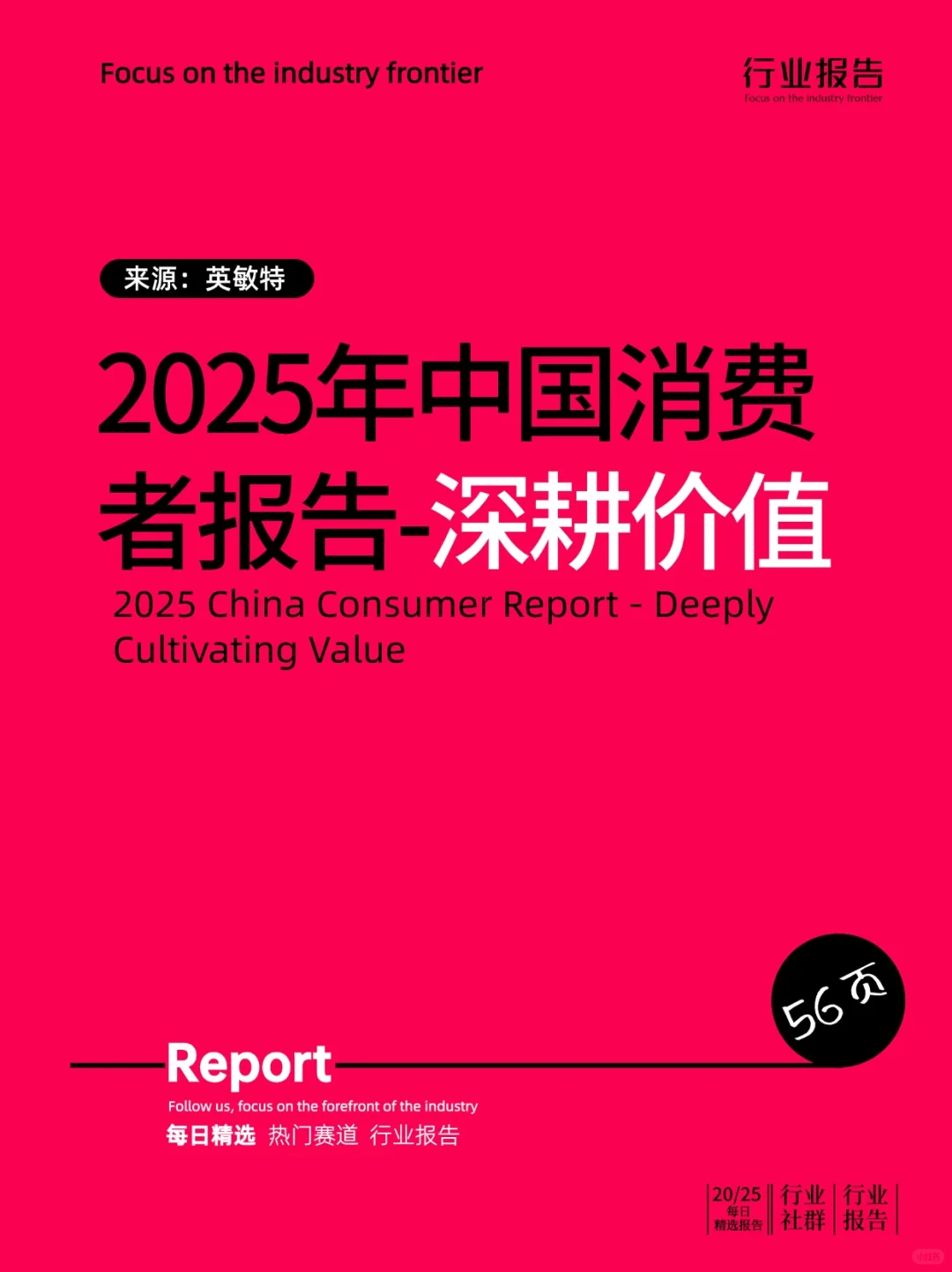 2025年中国消费者报告-深耕价值