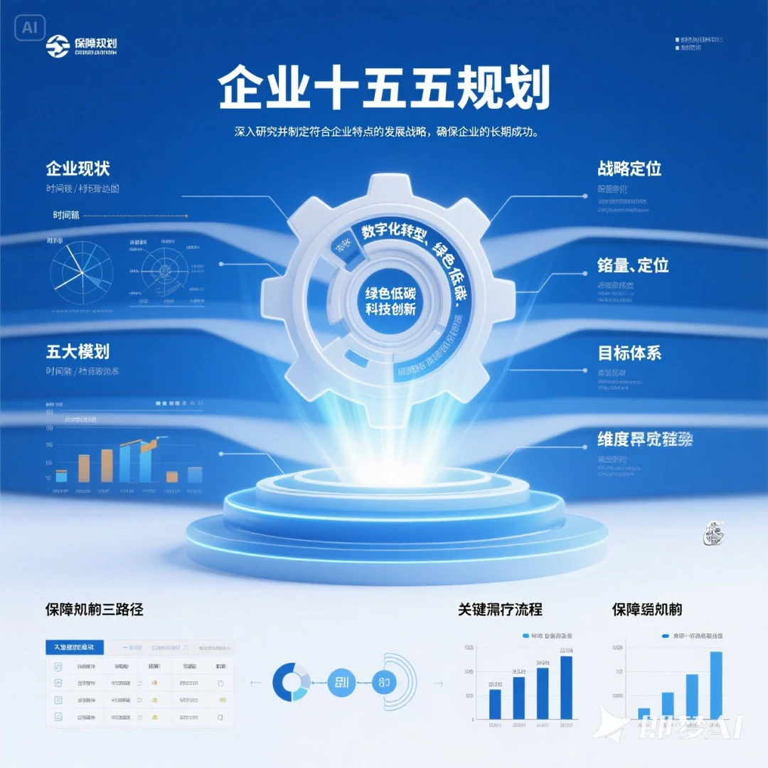 企业“十五五”规划编制核心模板