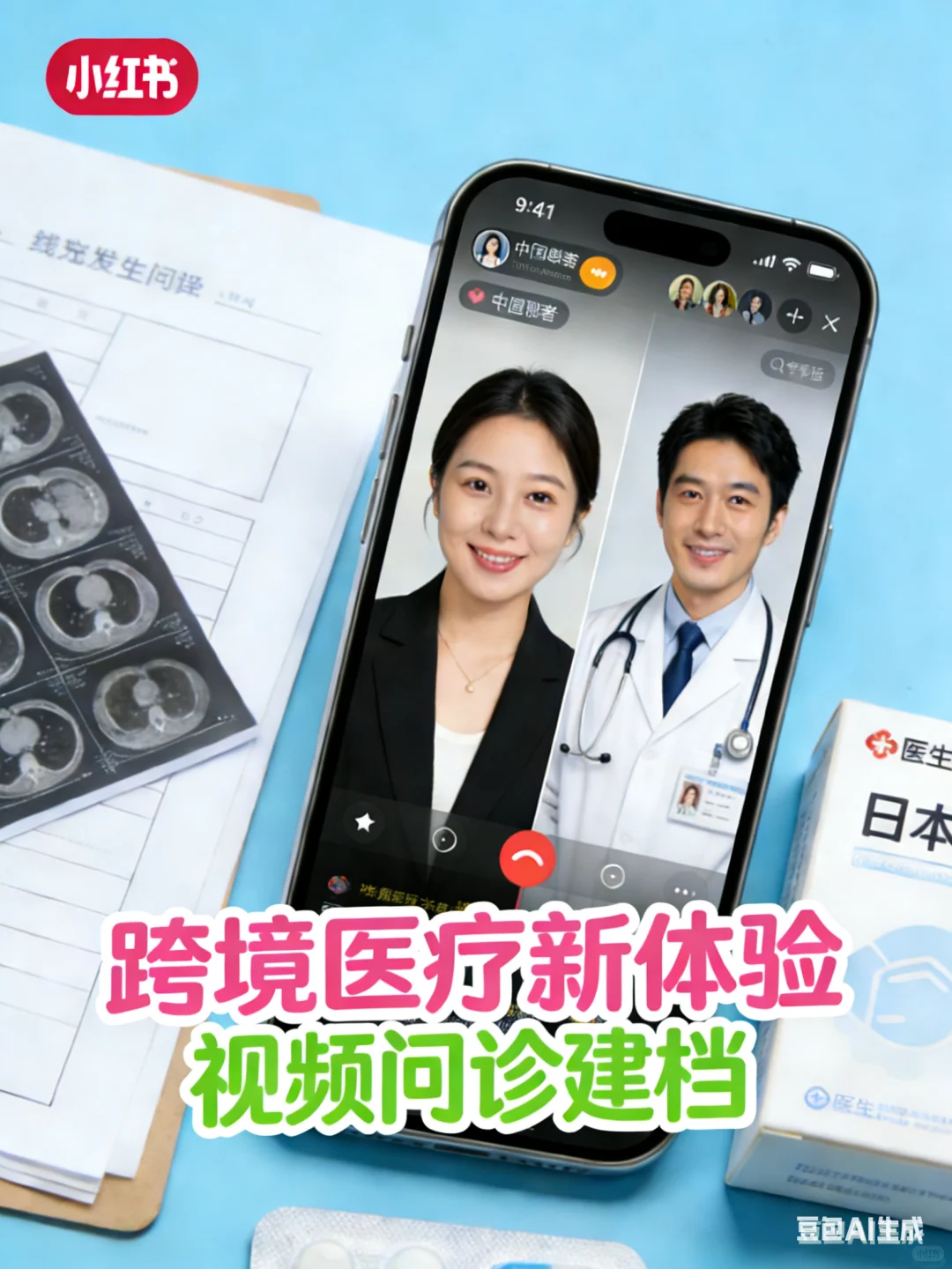 不用飞日本！视频问诊就能建档！