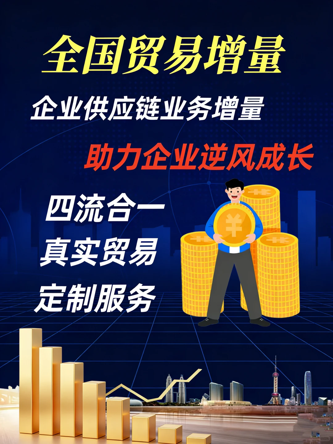 科技贸易增量，企业孵化一站式服务