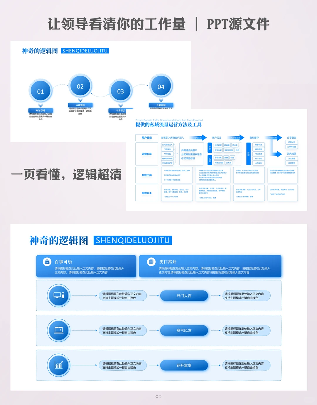 数据展示ppt模板：汇报不再枯燥