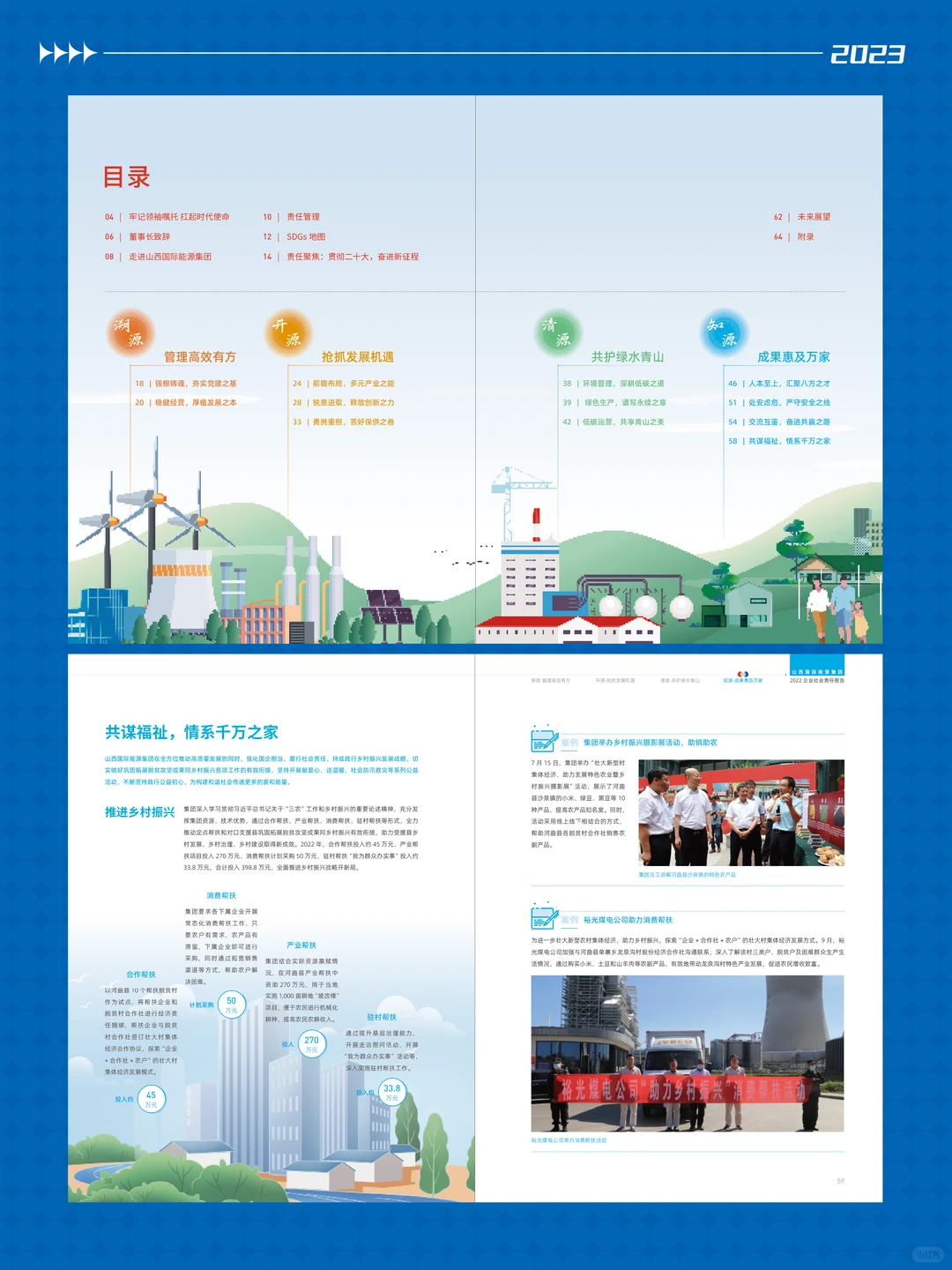 报告设计分享｜山西国际能源社责报告设计