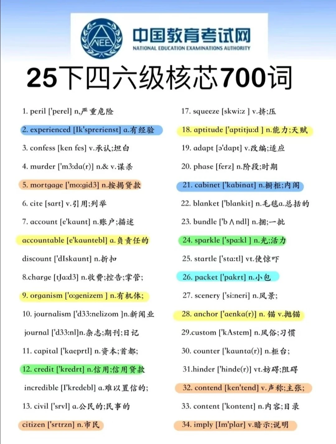 12.13四六级考试会惩罚每一个不看通知的人