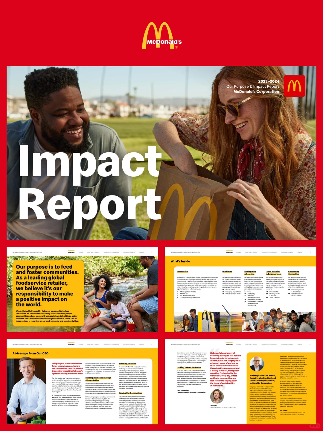 ?麦当劳主题 PPT｜做品牌提案真的太好用了！