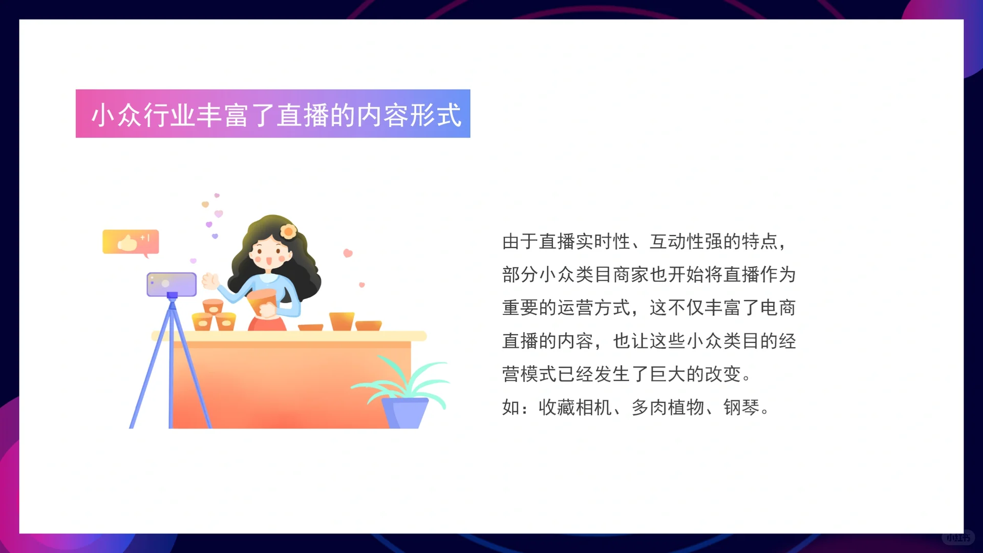 电商行业发展分析PPT模板❗