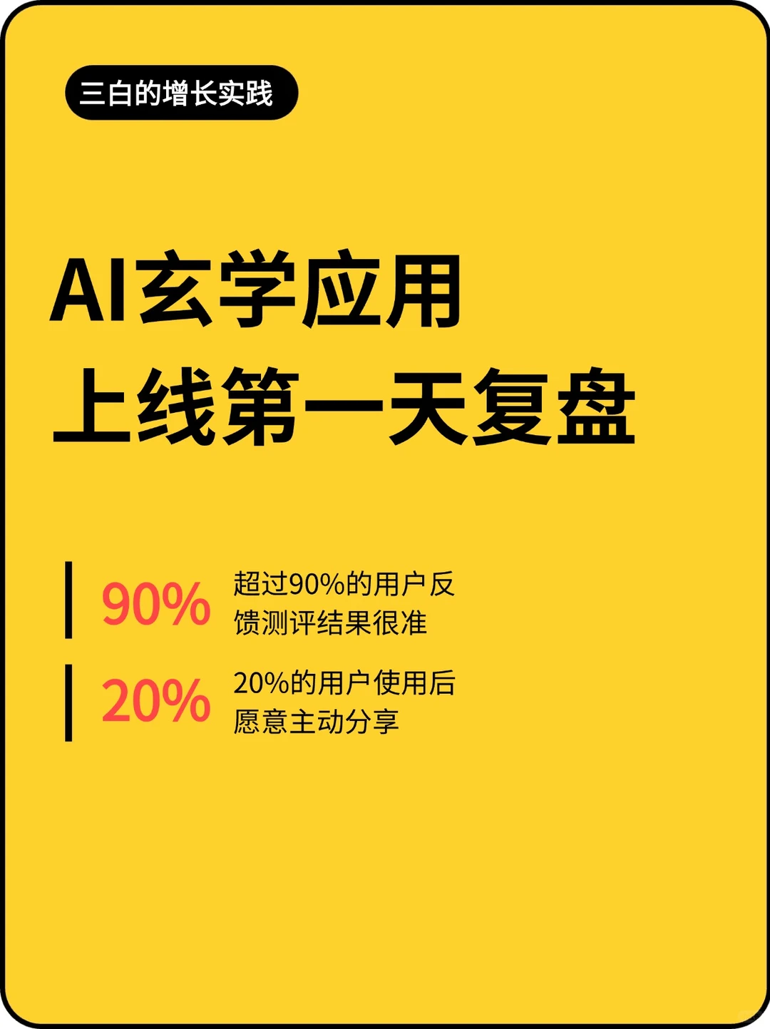 AI玄学应用| 上线第一天增长复盘