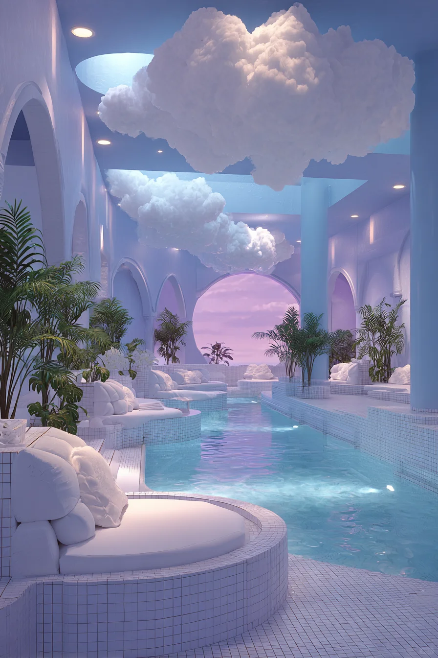 2026 商业设计趋势：超现实主义水疗中心