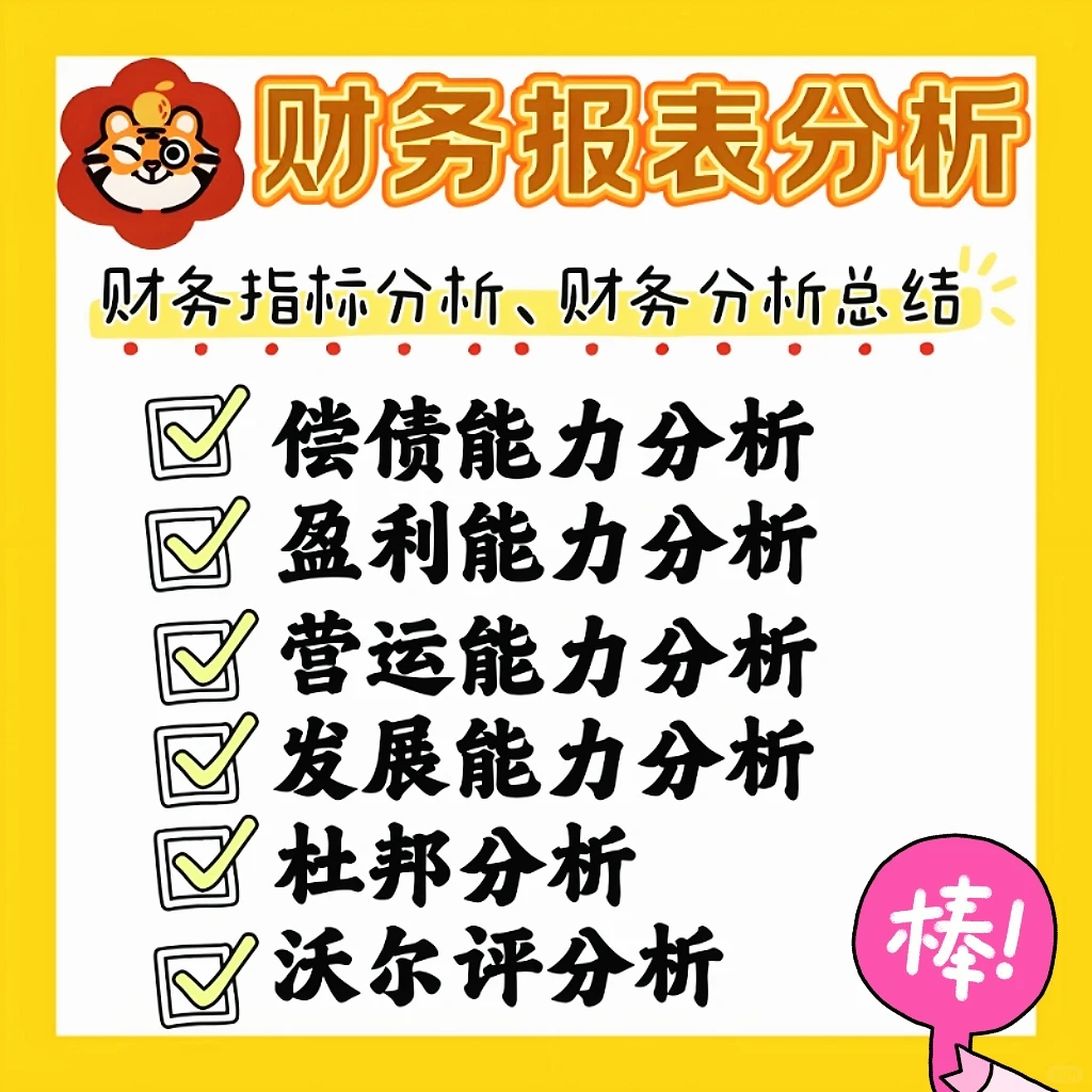 接财务报表分析,财务数据分析报告