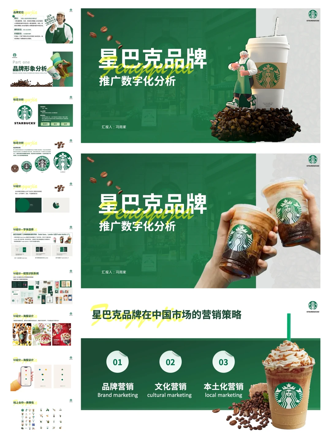星巴克推广数字化分析调研ppt