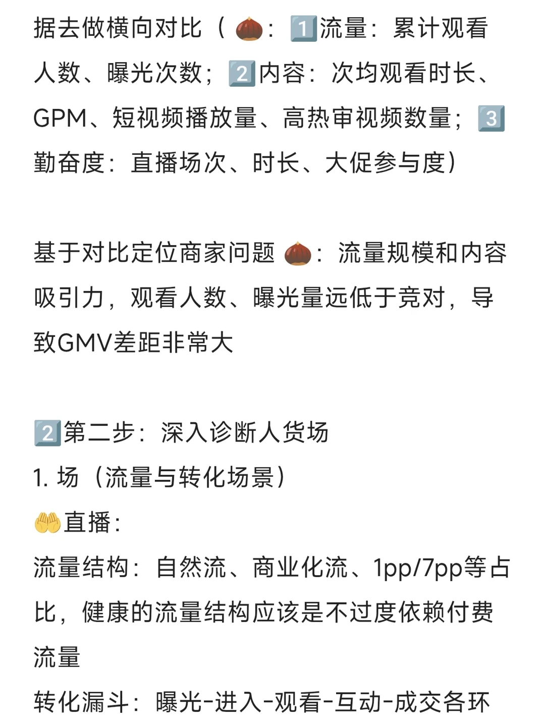 电商运营如何做商家诊断