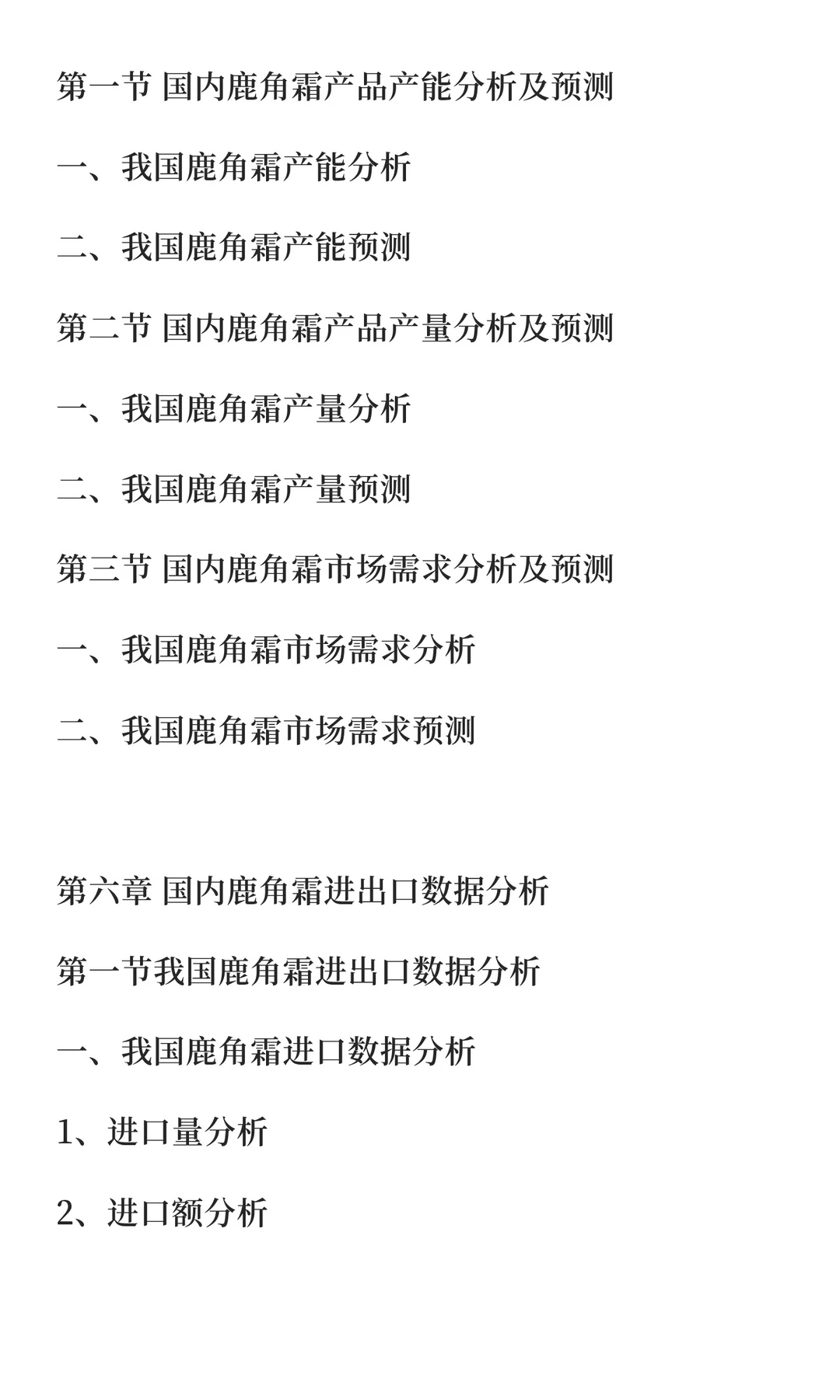 鹿角行业市场调研及发展前景预测报告