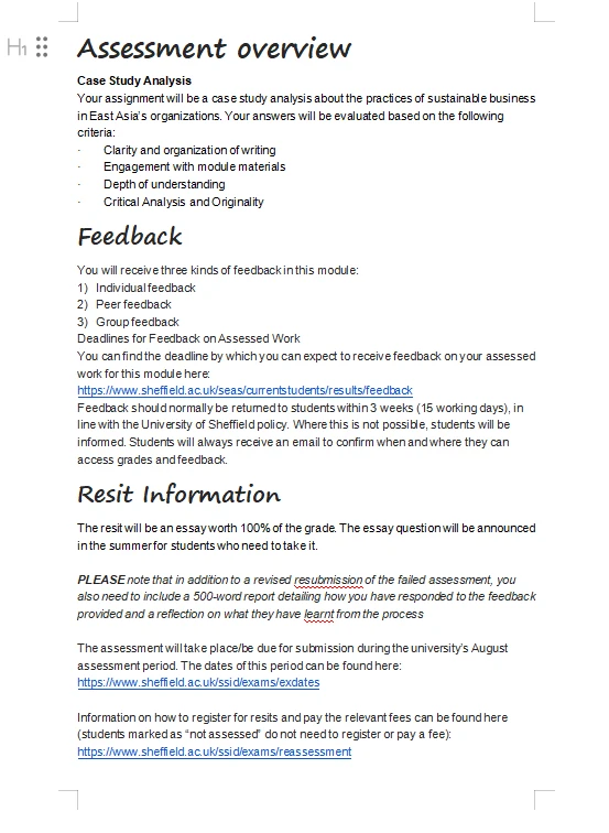 谢菲LAS437东亚商务 | 案例研究保姆级拆解