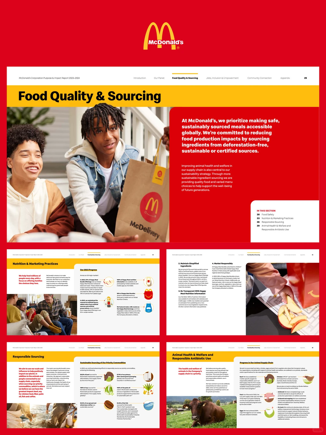 ?麦当劳主题 PPT｜做品牌提案真的太好用了！