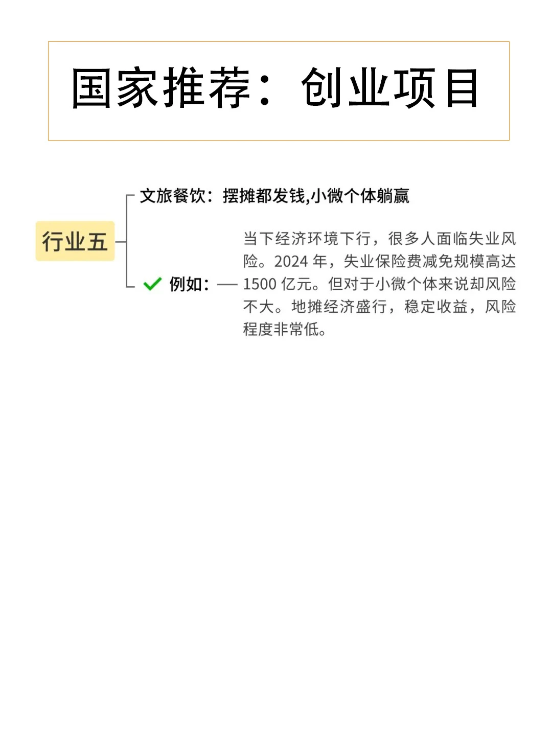 2025｜国家推荐的创业项目快看过来