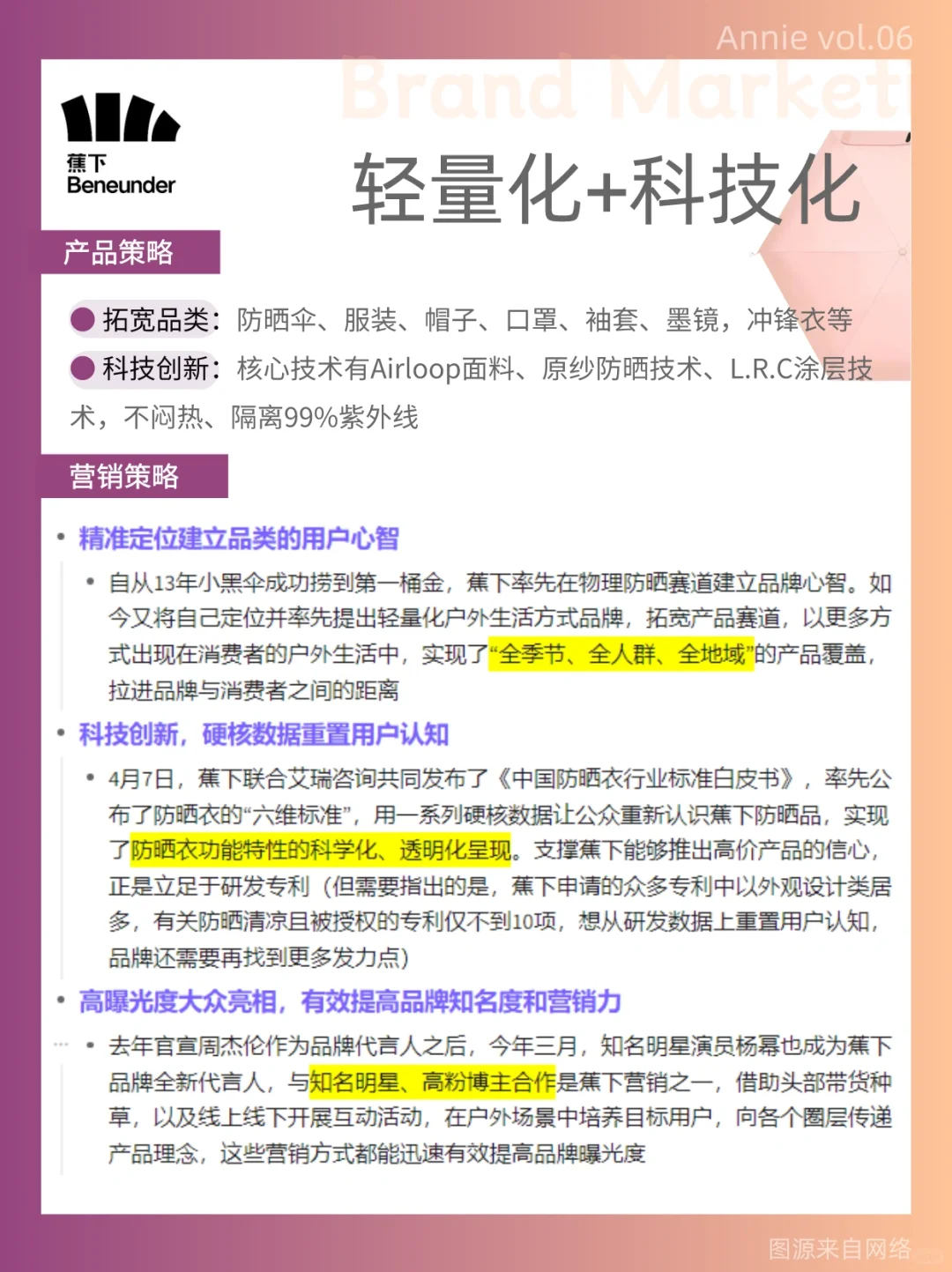 每日品牌案例｜蕉下「轻量化户外」产品营销