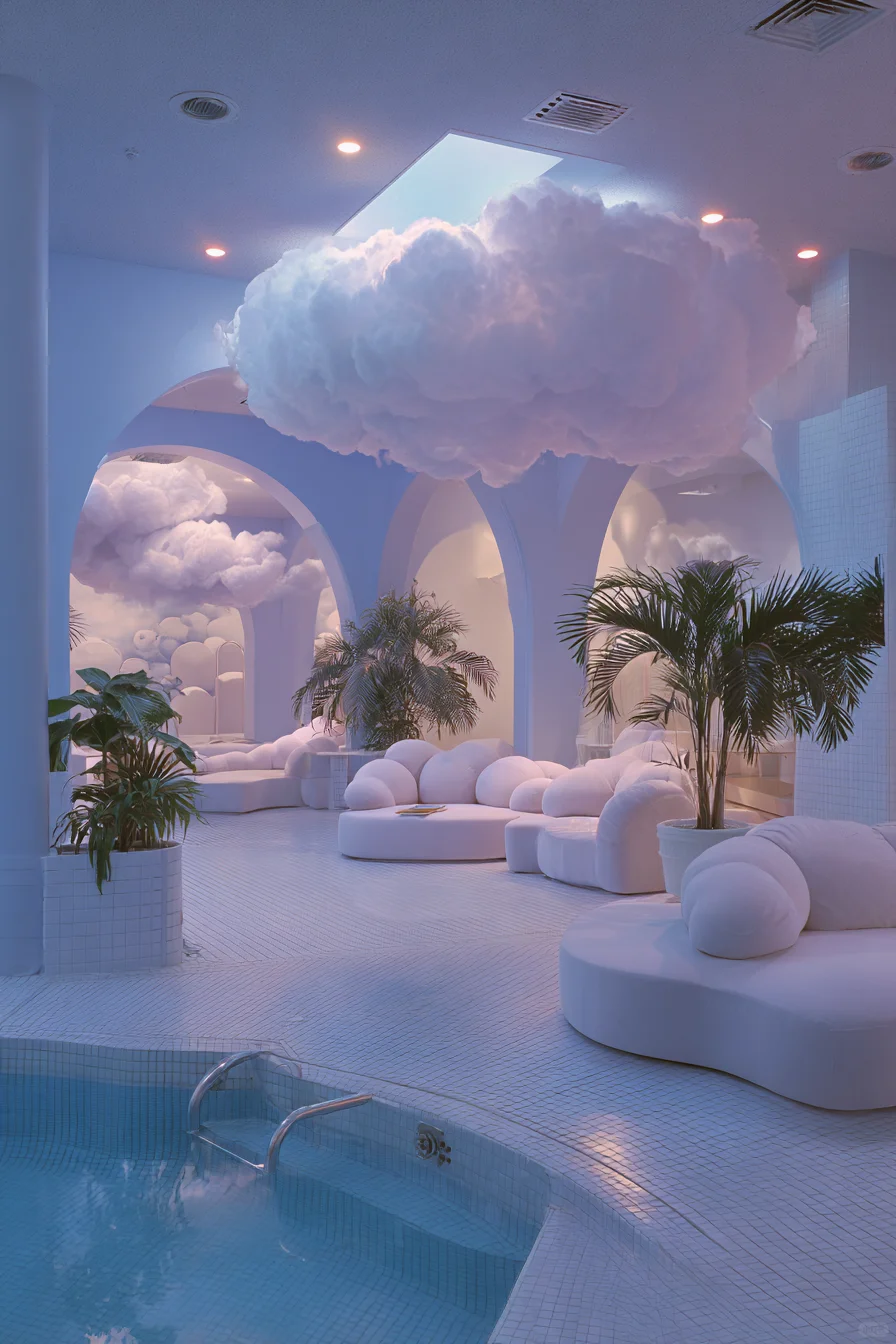 2026 商业设计趋势：超现实主义水疗中心