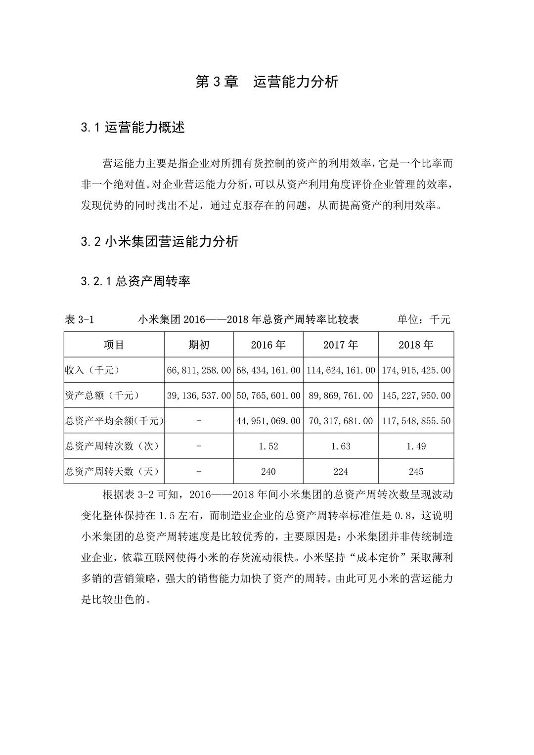 这篇小米集团财务报表分析写得不错?