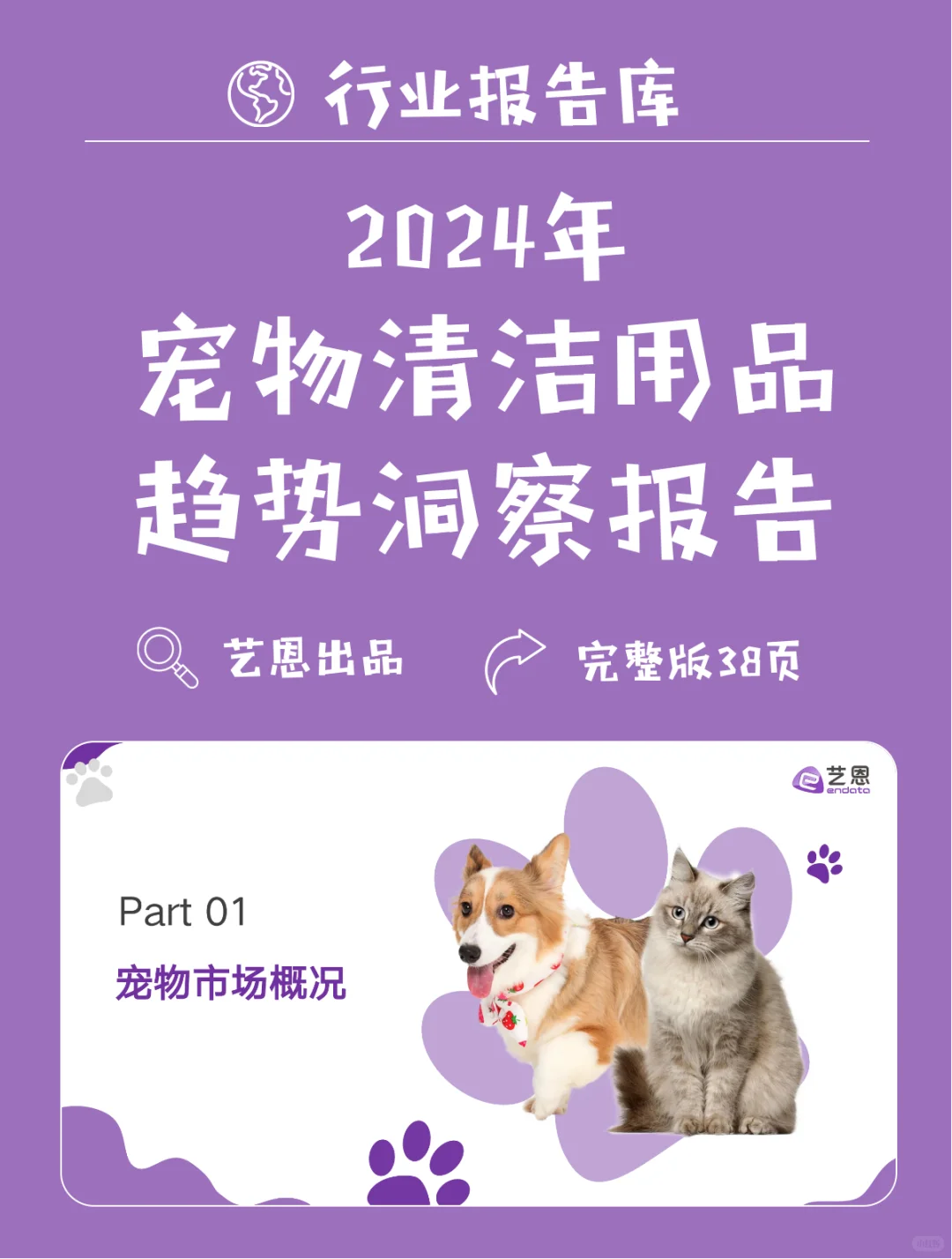 宠物清洁用品趋势洞察报告-38页完整版