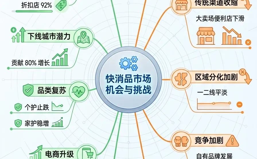 2025年快消品市场的机会和挑战