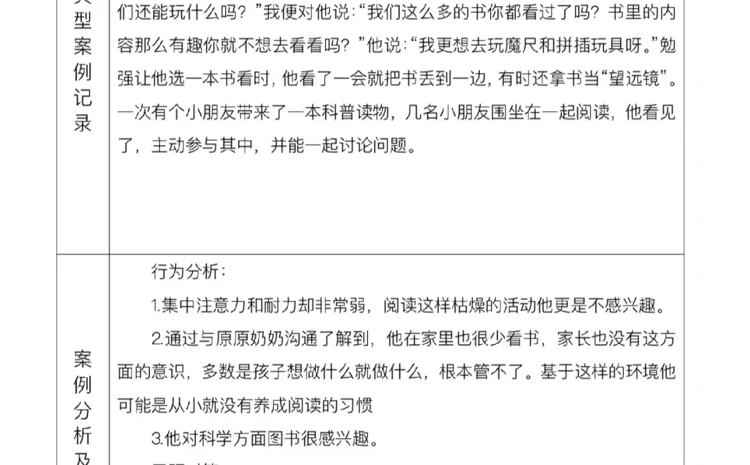 幼儿园大中小优秀观察记录分享‼️