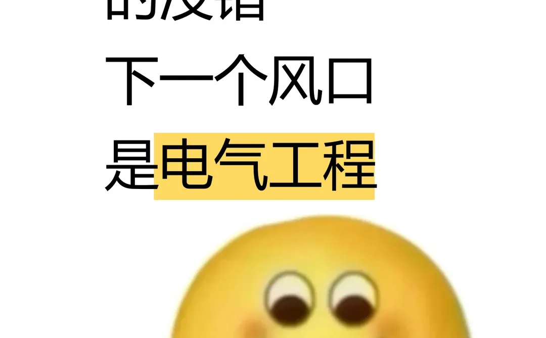 下一个风口，是电气工程