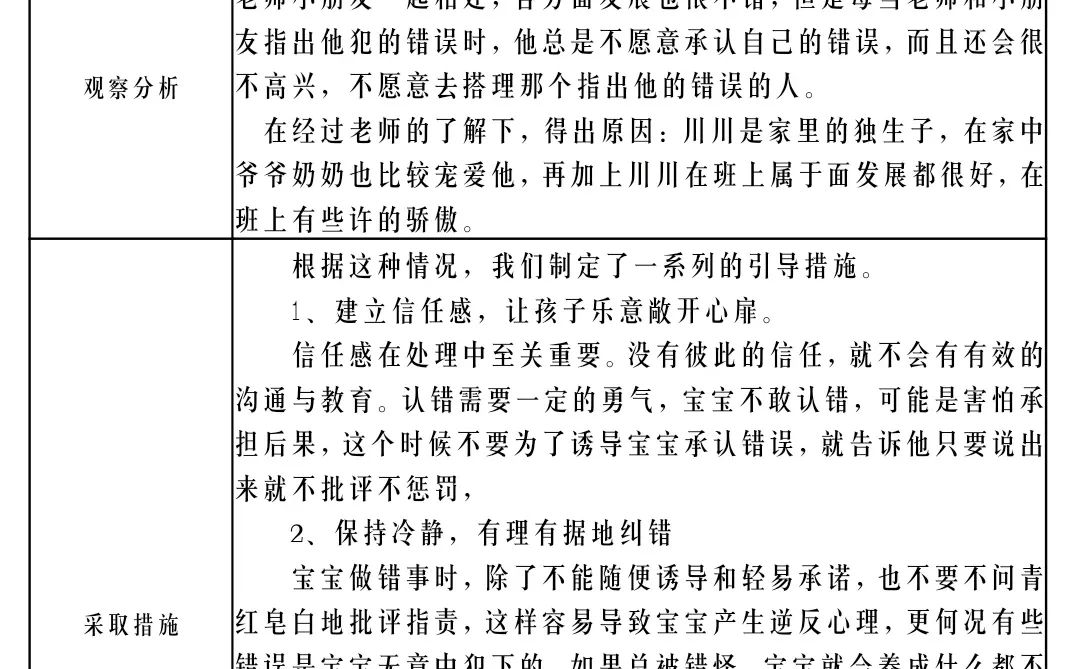 幼儿园?观察记录来啦！不会写的老师看过来