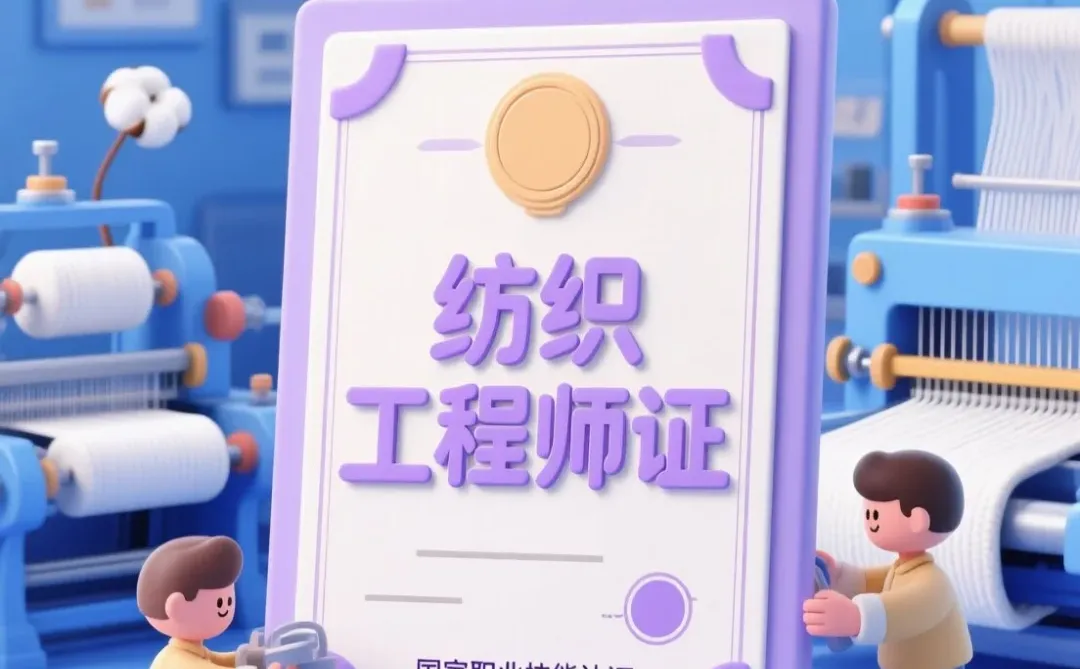 今日介绍——纺织工程师证