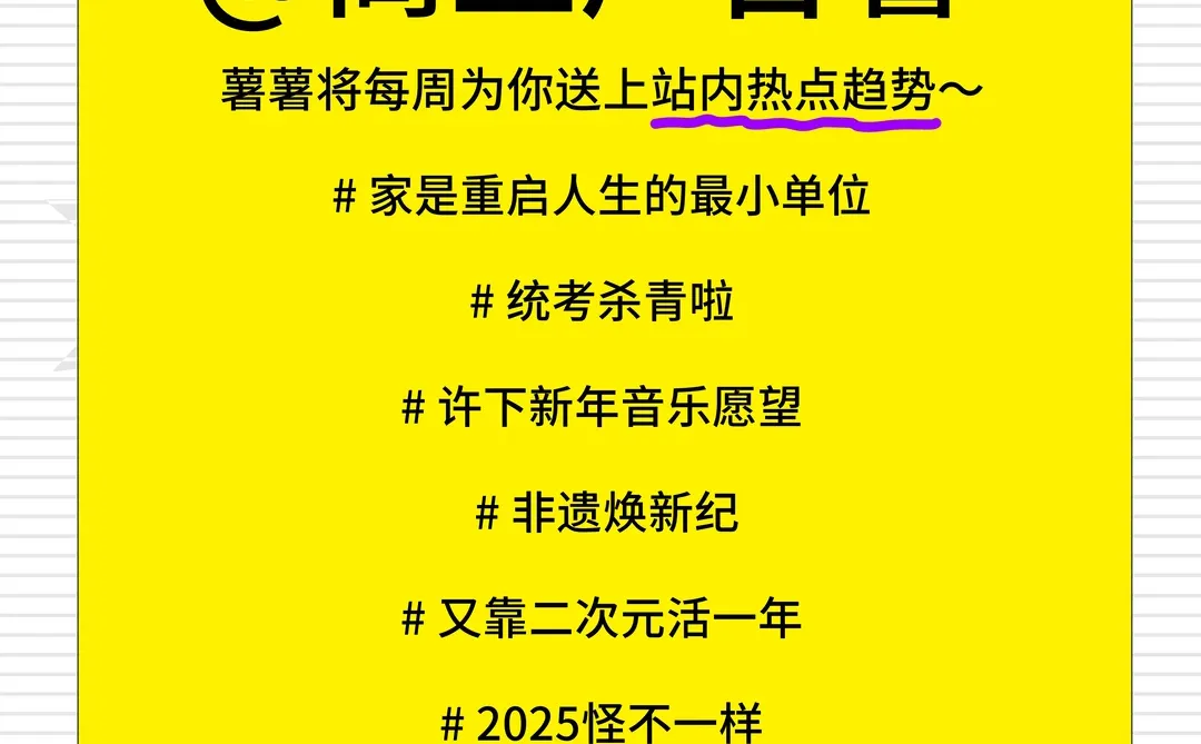 一周热点盘点｜解锁上亿流量惊喜?