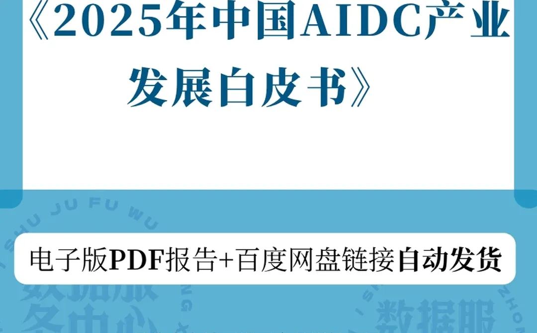 智算中心大模型AIDC产业白皮书发展