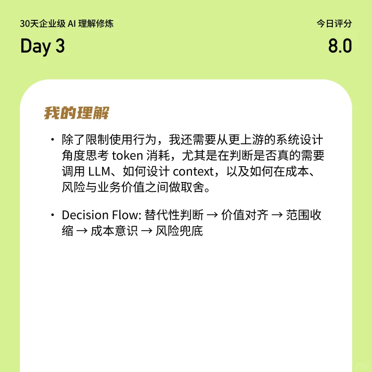 30天企业级 AI 理解修炼｜Day 3