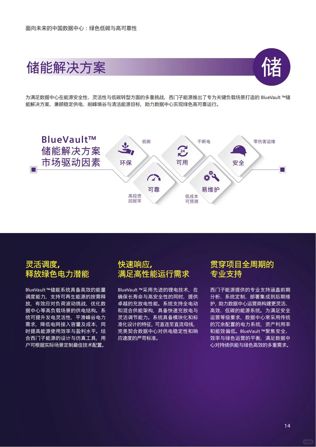 未来中国数据中心：绿色低碳高可靠性白皮书