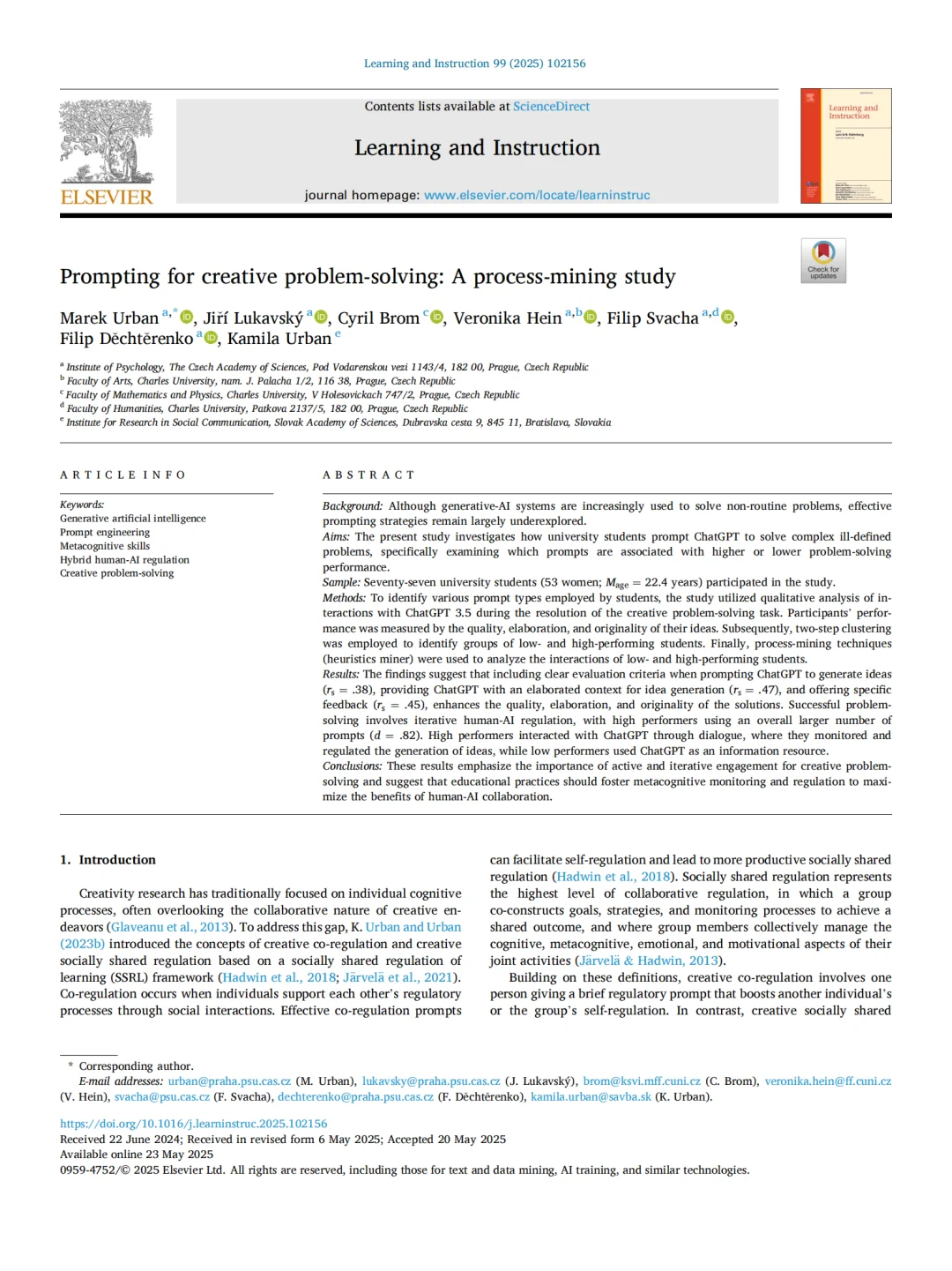 论文推荐 | 发表在顶刊的AI互动研究