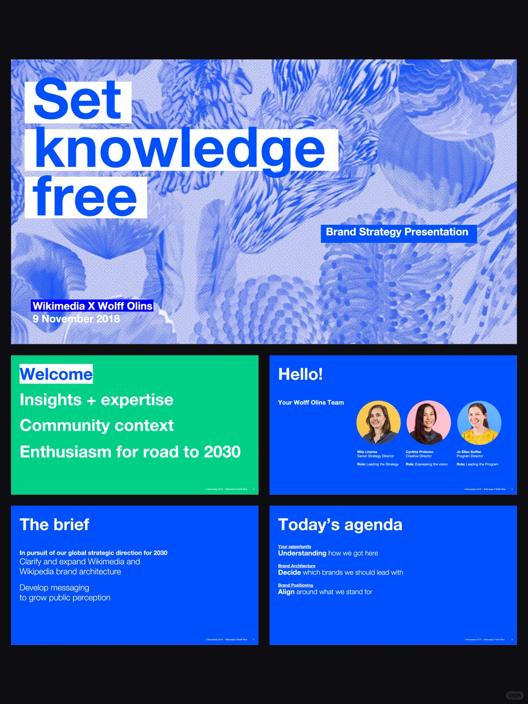 收藏！这套蓝绿战略PPT教你什么叫“专业表达