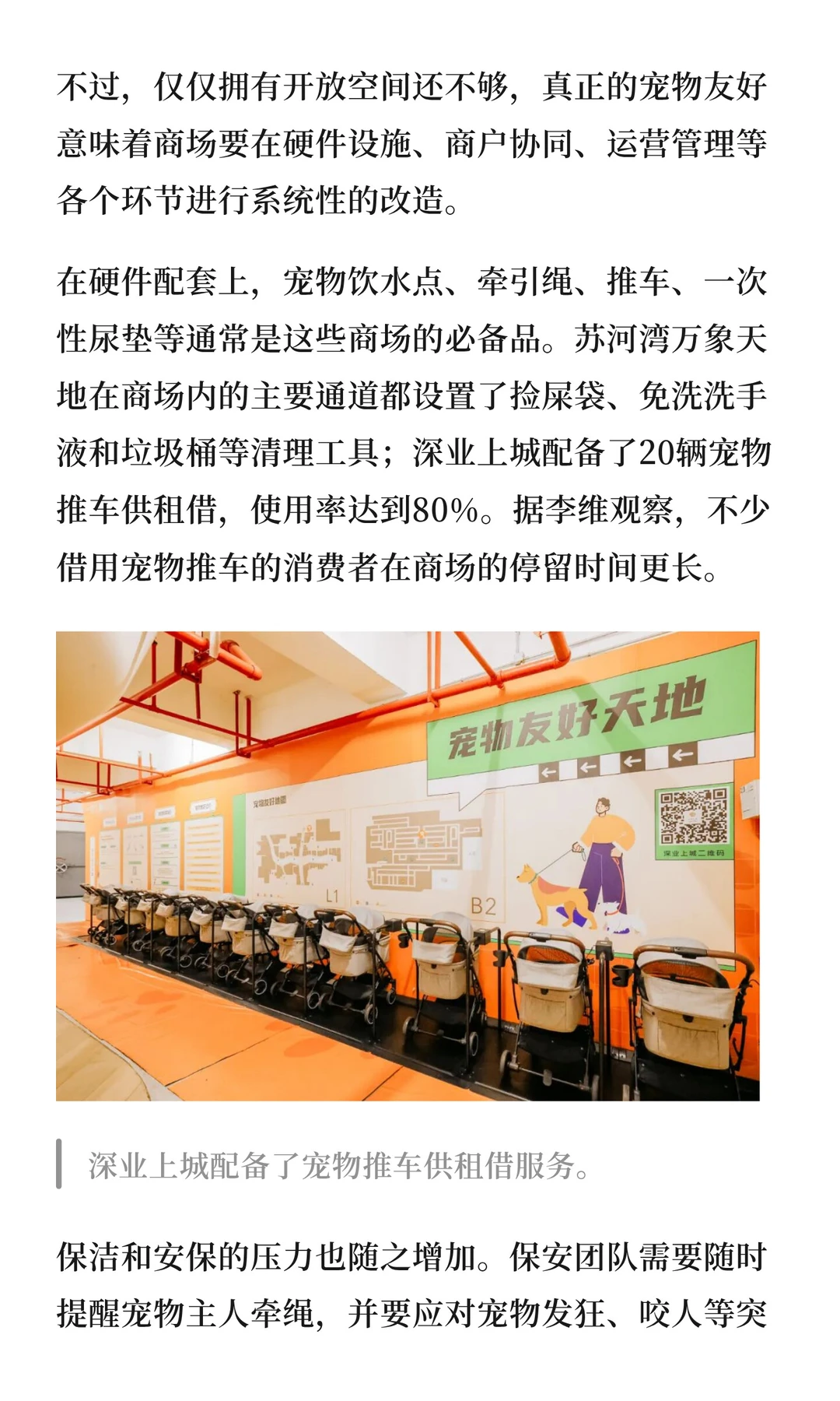 商场的下一个目标可能是“狗山人海”