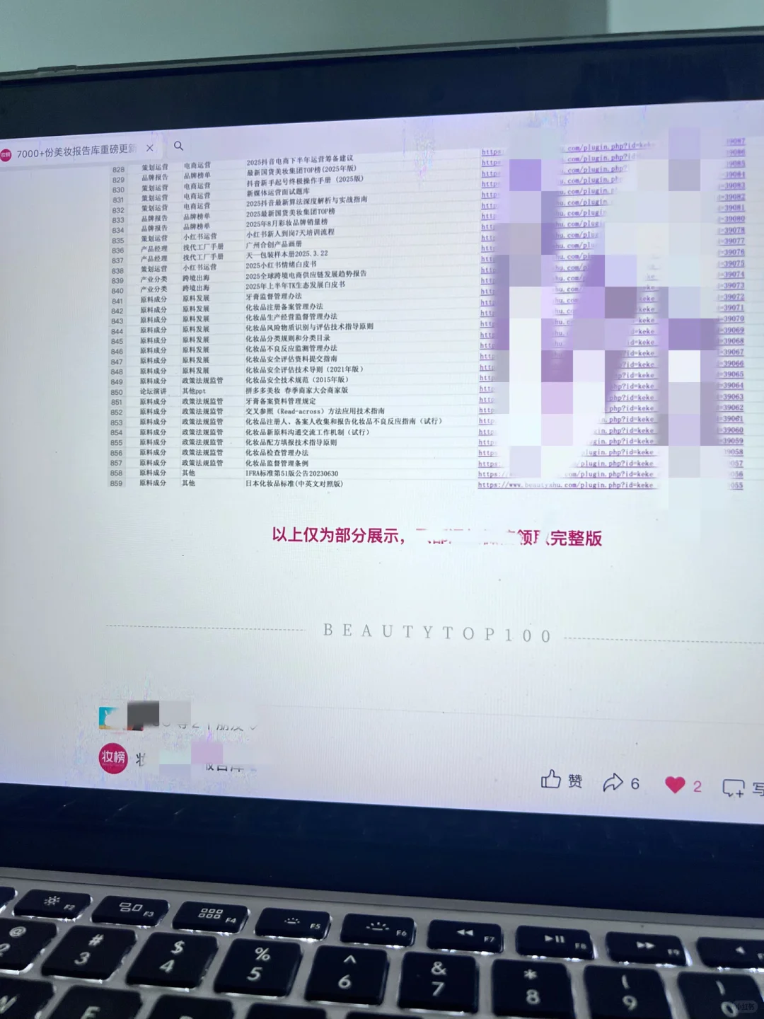 美妆人必.备｜7000 + 行业报告合集