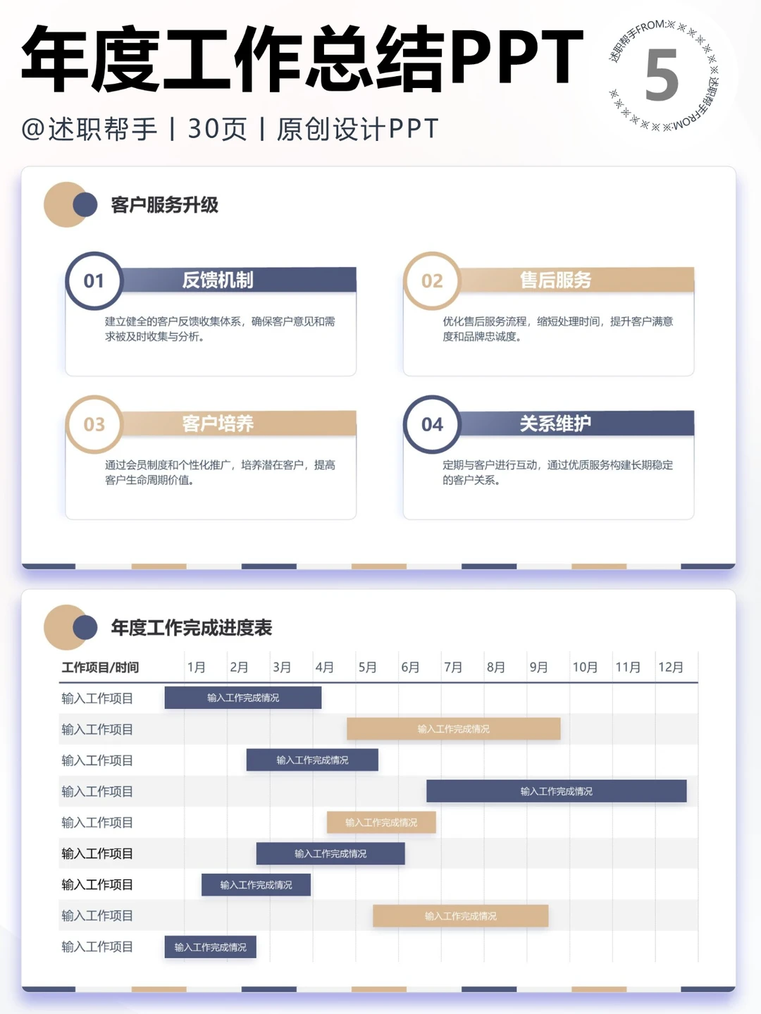 0826电商助理工作计划总结汇报PPT