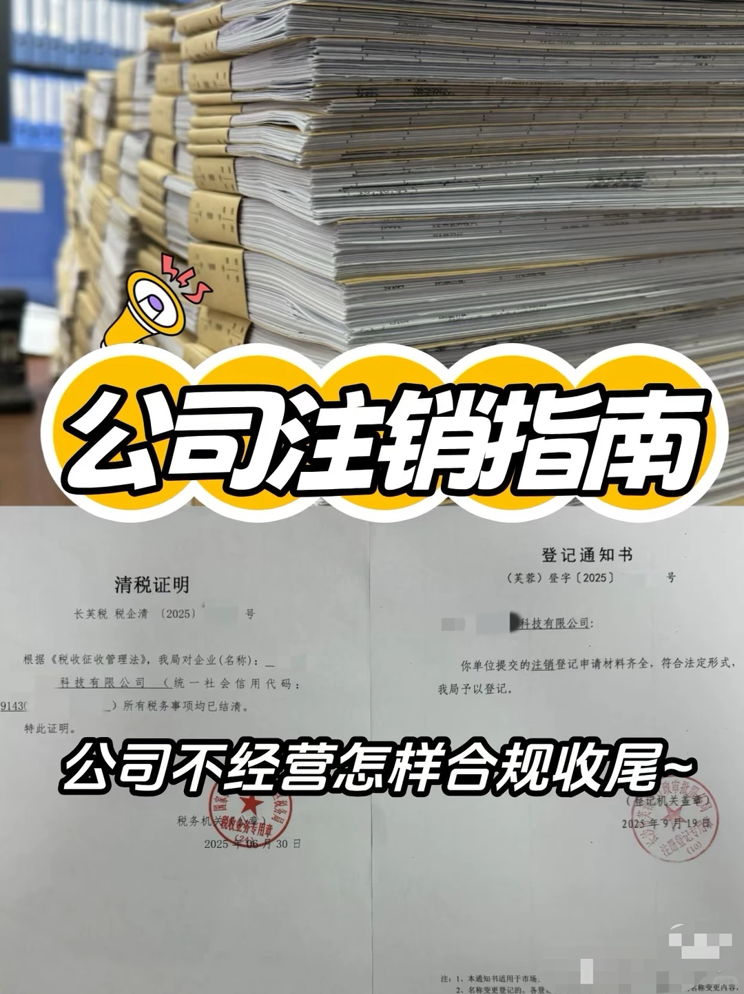 杭州公司注销指南✨2026版