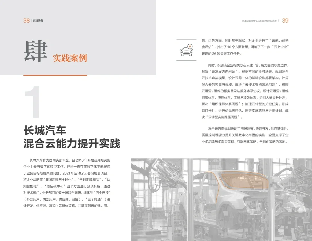 云上企业战略与发展设计框架白皮书