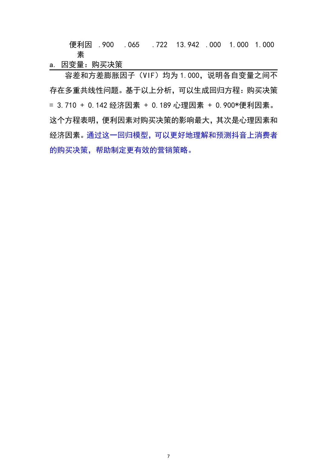 导师亲自整理的spss分析报告?