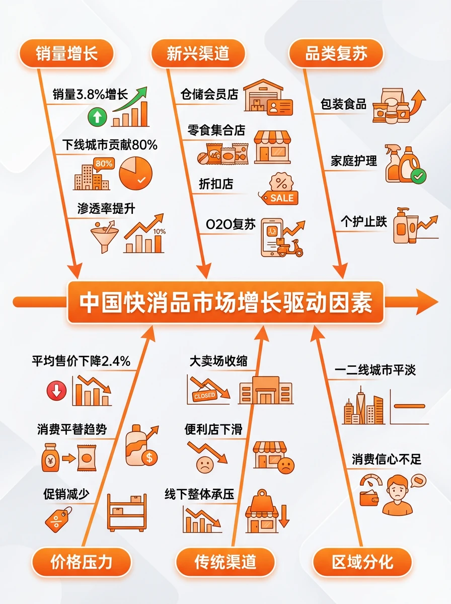 2025年快消品市场的机会和挑战