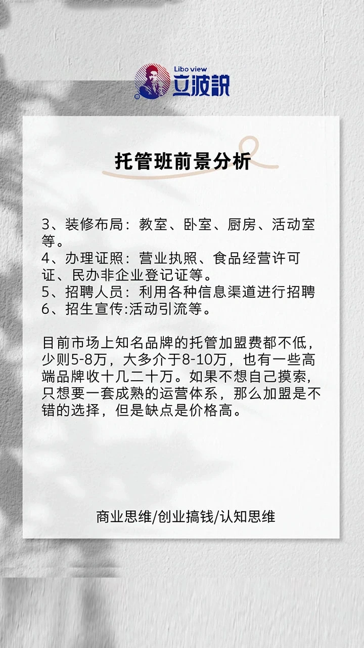 托管班市场前景分析