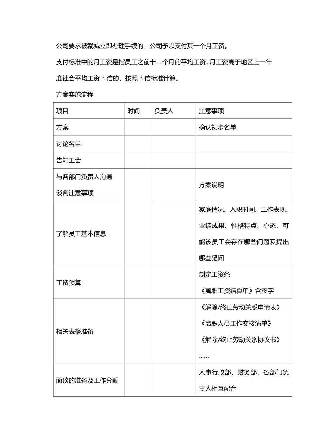 ⬇️人力成本?HR要写的人力优化方案