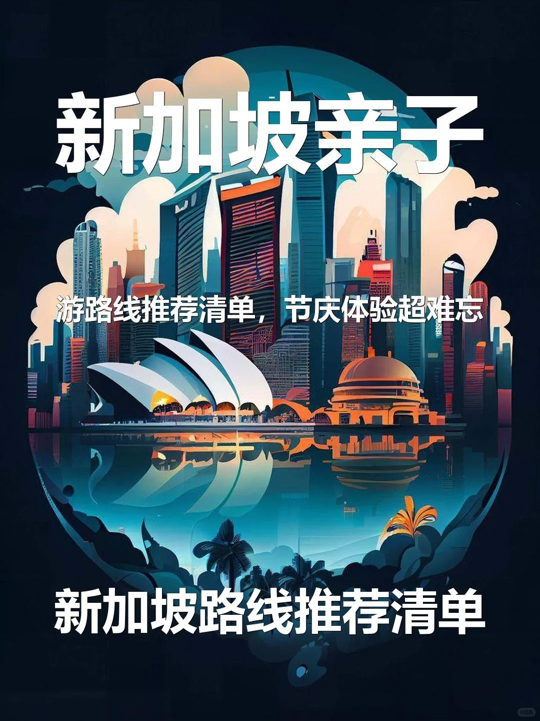 新加坡亲子游路线推荐清单,节庆体验超难忘