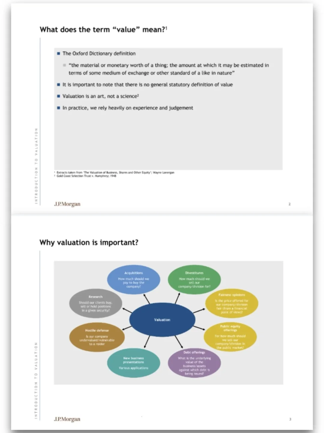 这不算泄题吧，偷拍到了摩根的估值模型