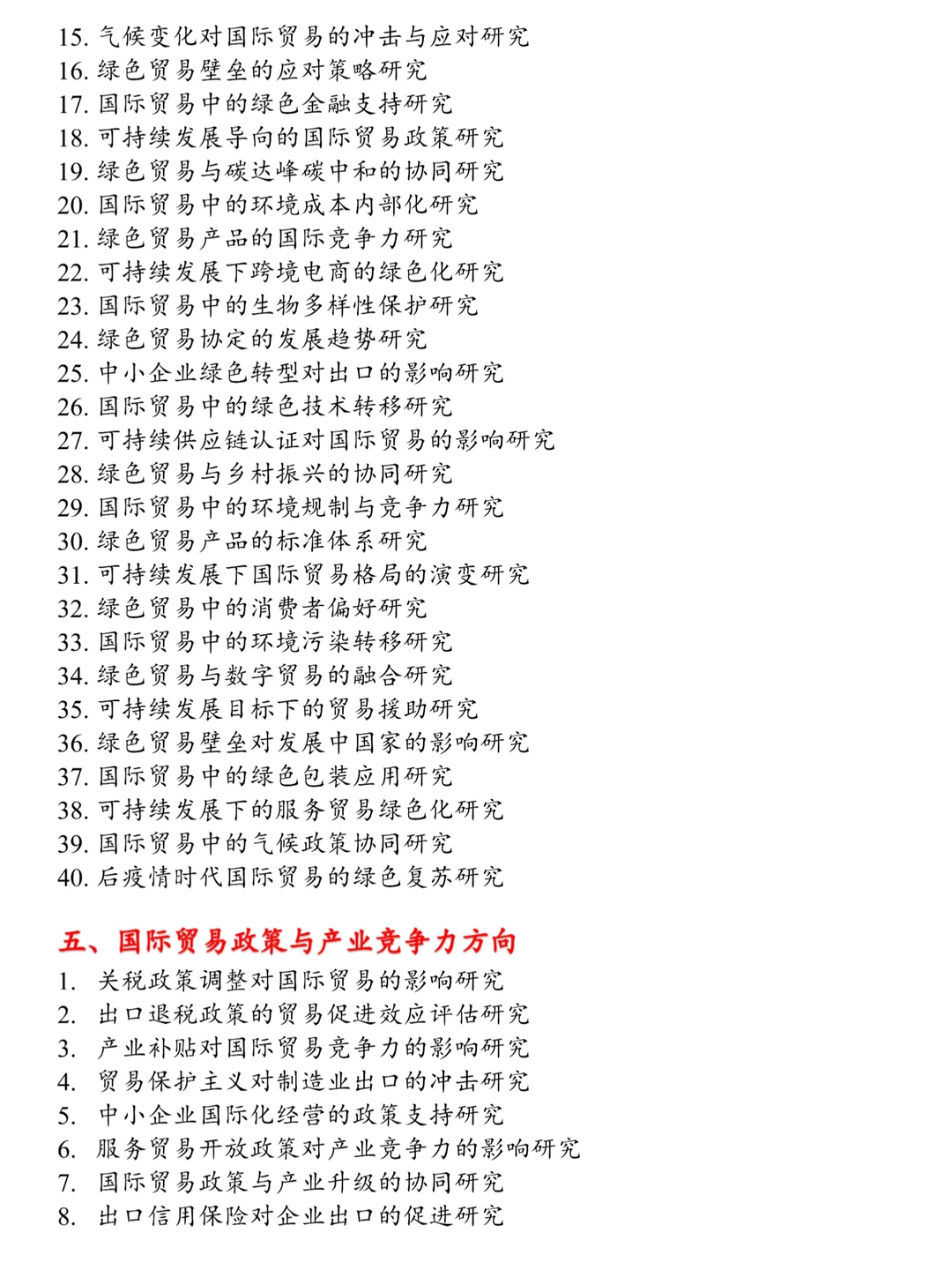 拜托?国际经济与贸易的宝子一定要刷到