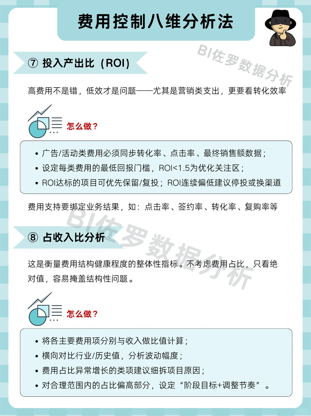 老板想看的费用分析｜费用分析八维分析法