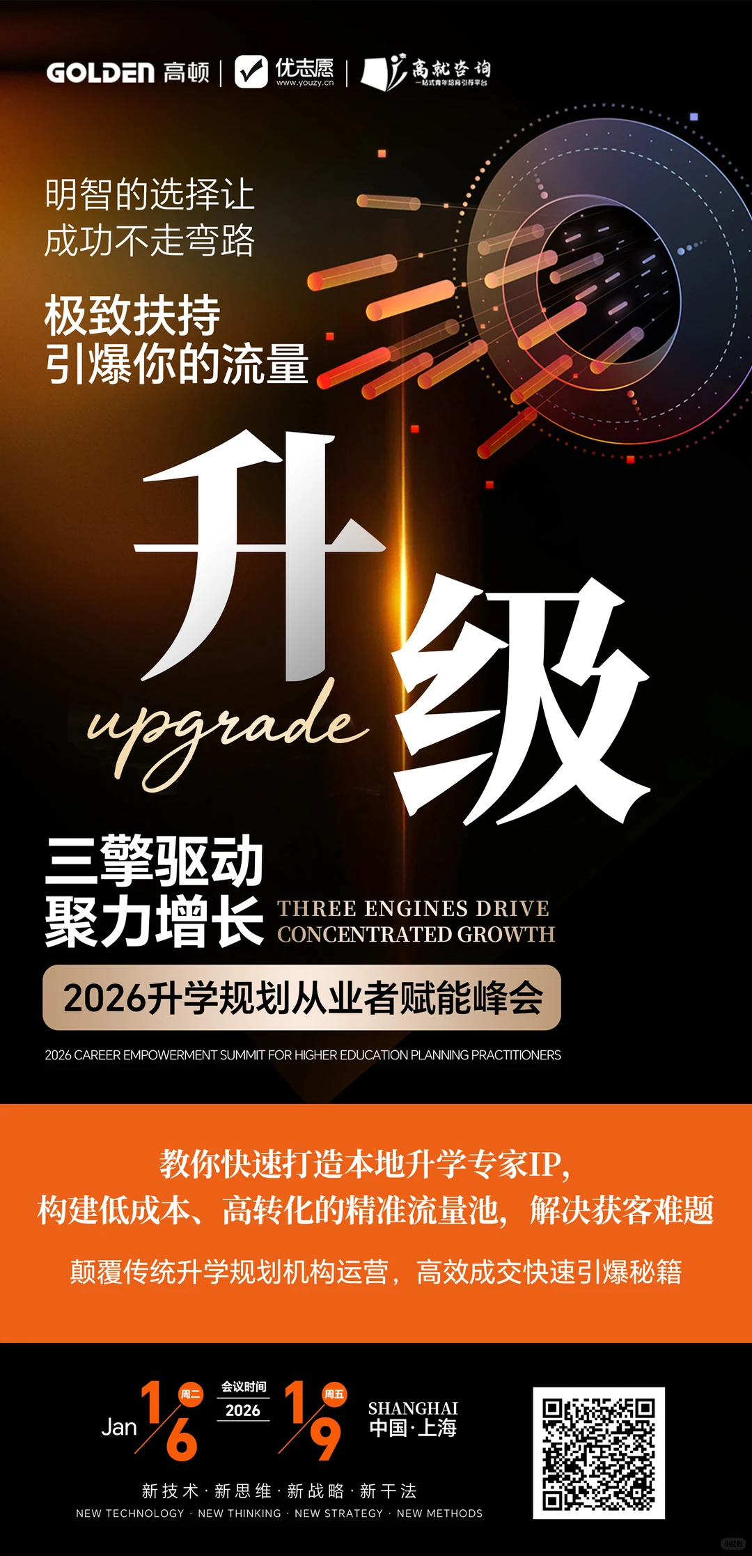 升学规划行业一站式解决方案这场活动您想要