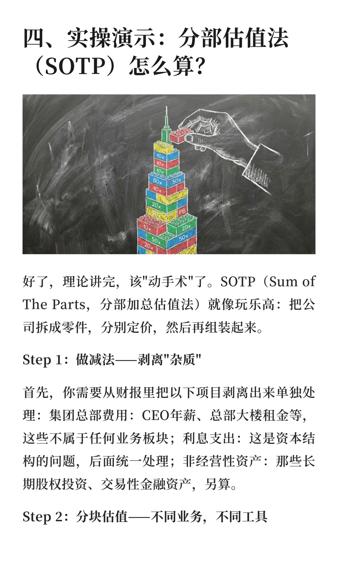 分部估值法：“贵”还是“便宜”