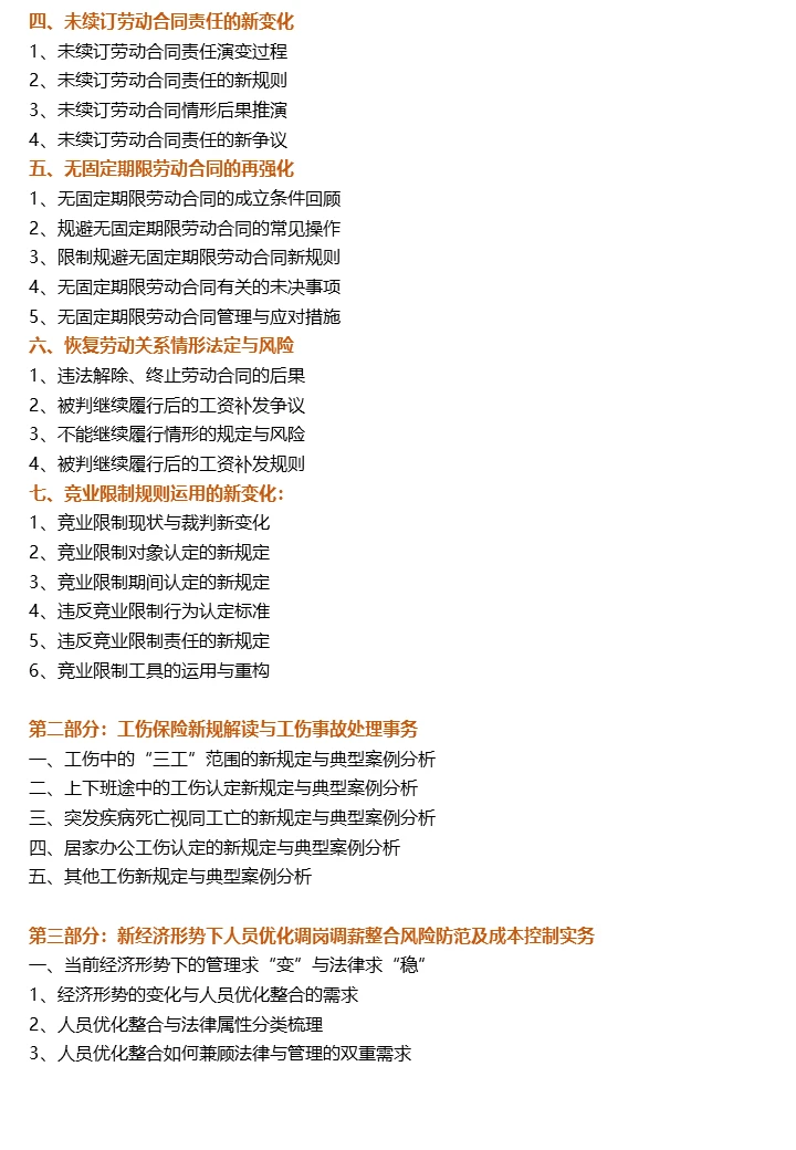 1.22-23上海《人员优化整合风险及成本》